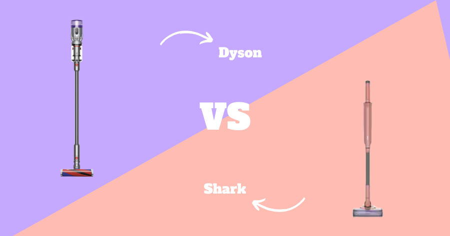 シャークの掃除機とダイソンの比較