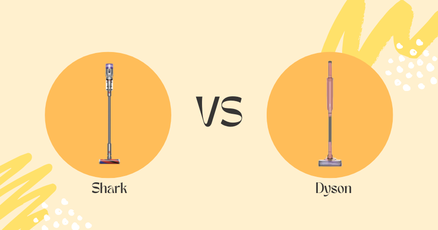 シャークの掃除機とダイソンの比較